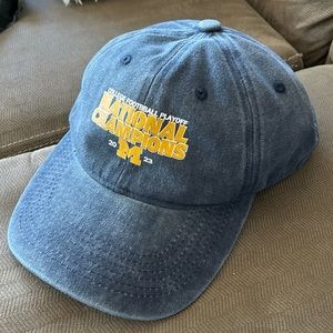 Michigan National Football Champs hat